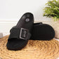 Black beach slippers Big Star W FF274A389 Footwear/Outdoor Your Sports Performance