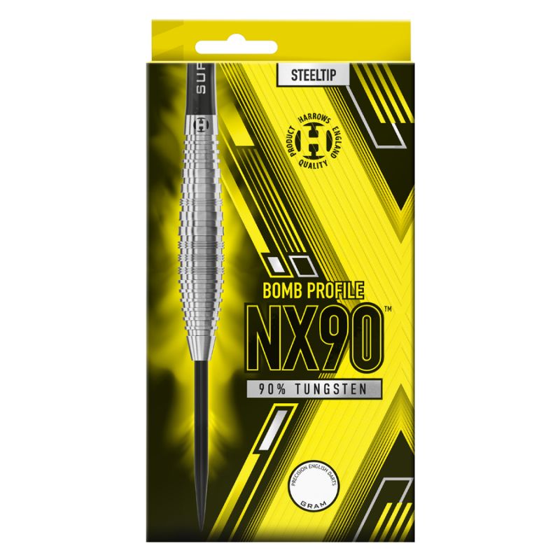 Harrows NX-90 BOMB 90% steeltip darts In preparation Your Sports Performance