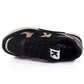 Women's leather sports shoes black Kobbo 100102 Kobbo
