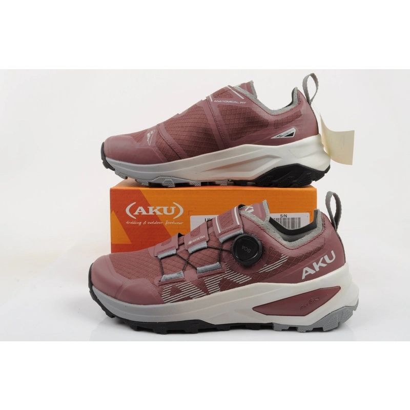 Aku women's trial trekking shoes Furiosa BOA GTX Vibram fashionable pink