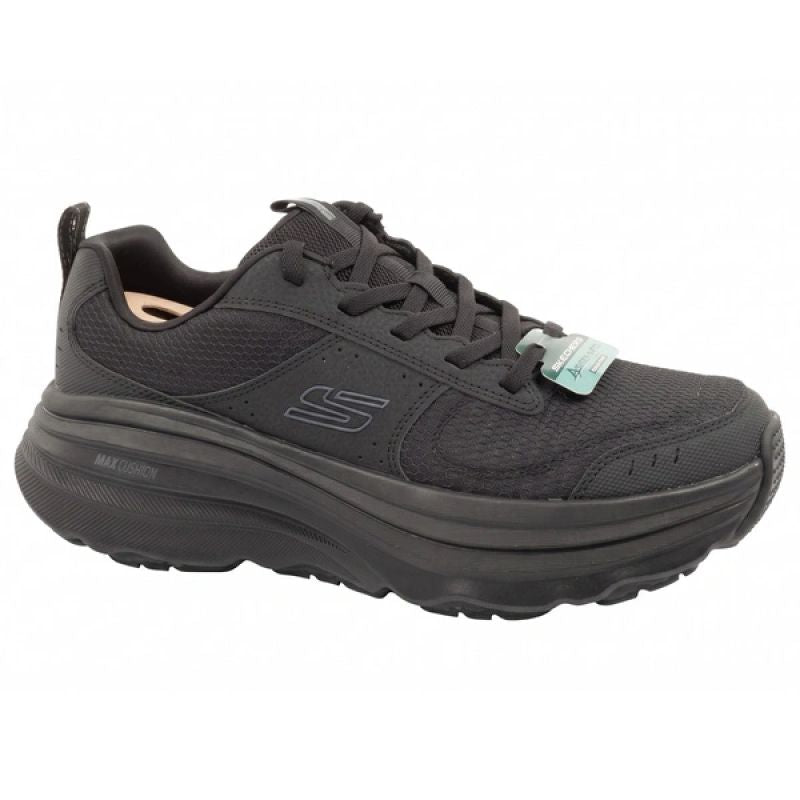 Skechers Men's Max Cushioning Zirrus Lightweight Black Sports Shoes