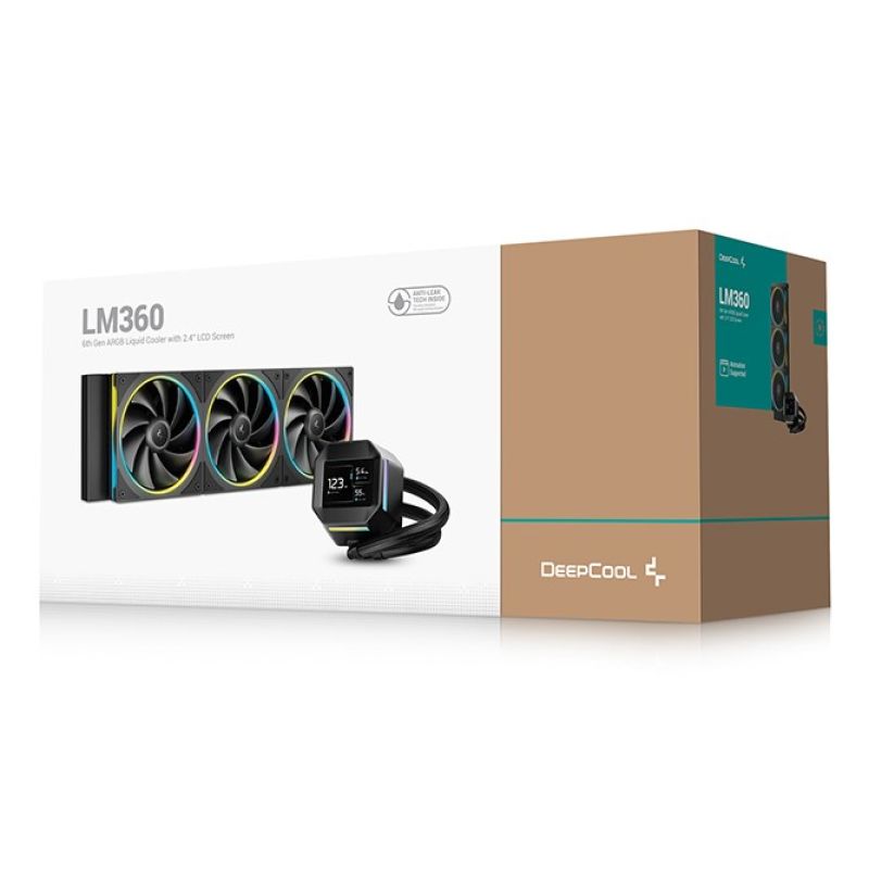 Wasserkühlung Deepcool LM360 cooler Chłodzenie/Chłodzenie - wentylatory Your Sports Performance