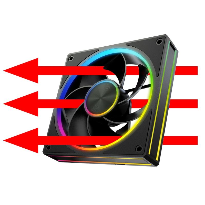 MODECOM VOLCANO LOOP 120 ARGB REVERSE FAN BLACK Chłodzenie/Chłodzenie - wentylatory Your Sports Performance