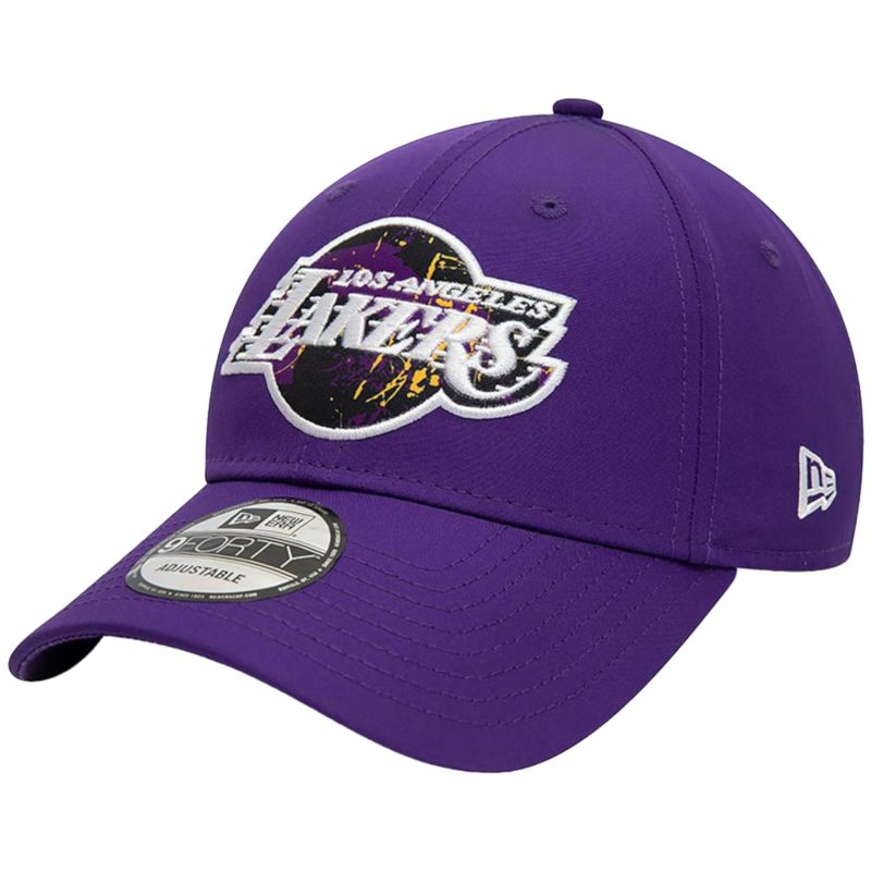 New Era 9Forty Los Angeles Lakers NBA Print Infill Cap 60298639 Clothing/Multisport/New Era Your Sports Performance