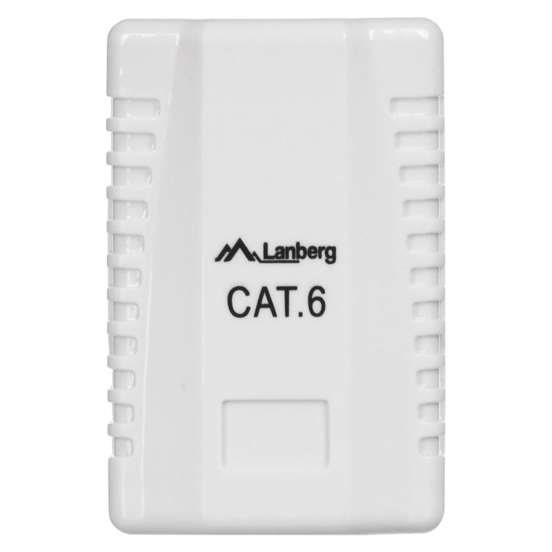 Lanberg OU6-0001-W surface-mounted socket (RJ-45; cat. 6; UTP; white) Kable, gniazda i wtyki/Puszki wyposażone Your Sports Performance