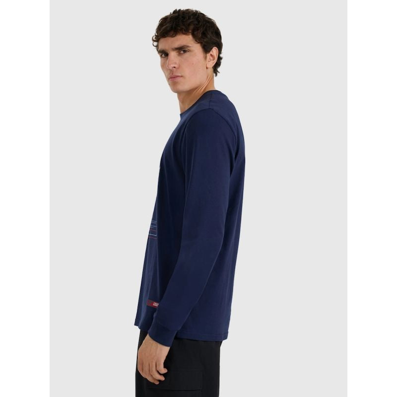 Men's longsleeve regular with print 4F 4FRAW25TLONM606-31S