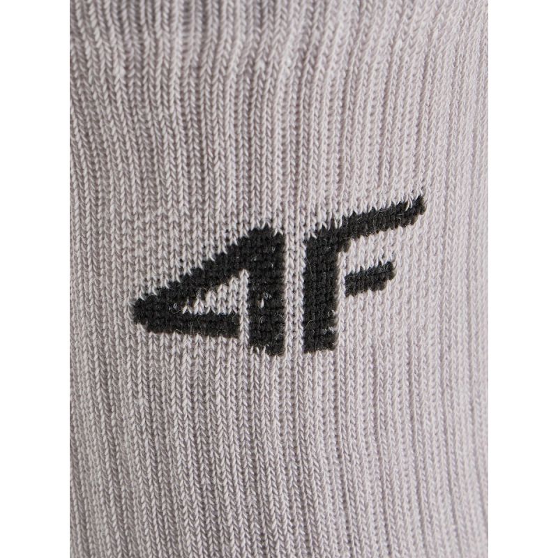 Long Boys’ Socks (4-Pack) 4F 4FJRAW26USOCM0997-90S