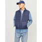 Jack & Jones JJEMULTI BODYWARMER COLLAR NOOS 12258457 NAVY BLAZER/TRUE RED To be categorized Your Sports Performance