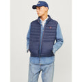 Jack & Jones JJEMULTI BODYWARMER COLLAR NOOS 12258457 NAVY BLAZER/TRUE RED To be categorized Your Sports Performance