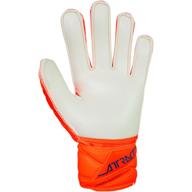 Reusch Attrakt Solid Finger Support Junior Gloves 56 72 510 2290 Reusch