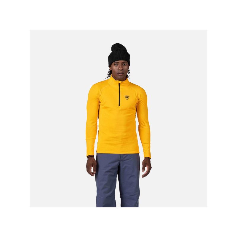 ROSSIGNOL Blackside Fleece Hz Men's Sweatshirt Yellow
