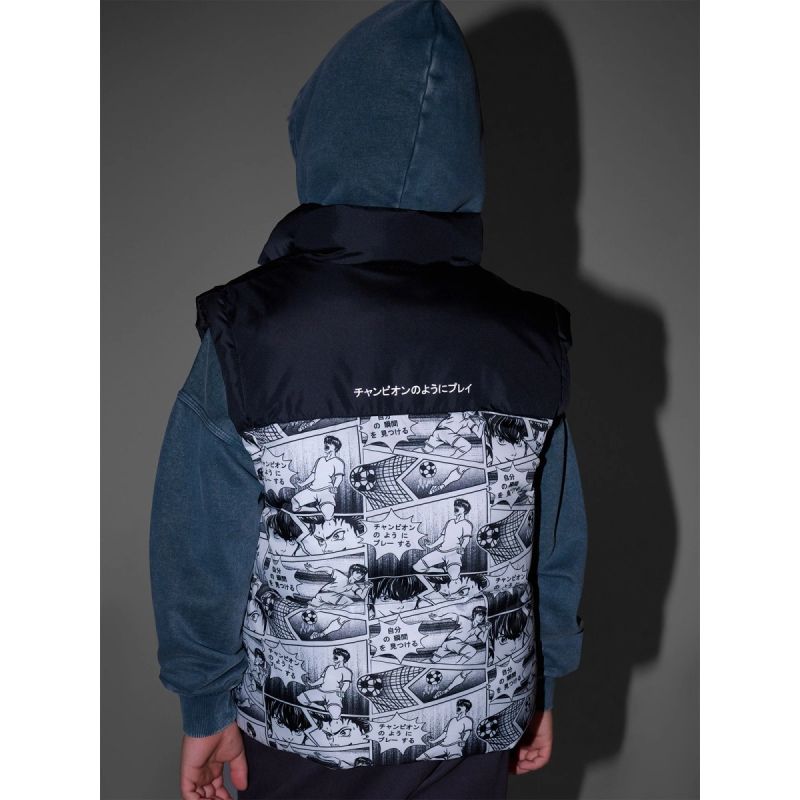 Boy's down vest with synthetic filling 4F 4FJRAW25TVJAM321-10A 4f