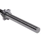 HMS straight bar with thread and clamp GPR165 30MM x 165 CM HMS Accessories/Training equipment Your Sports Performance