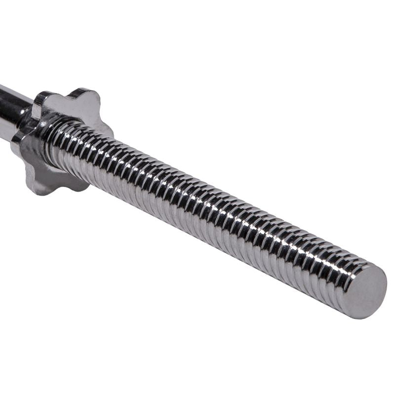 HMS straight bar with thread and clamp GPR165 30MM x 165 CM HMS Accessories/Training equipment Your Sports Performance