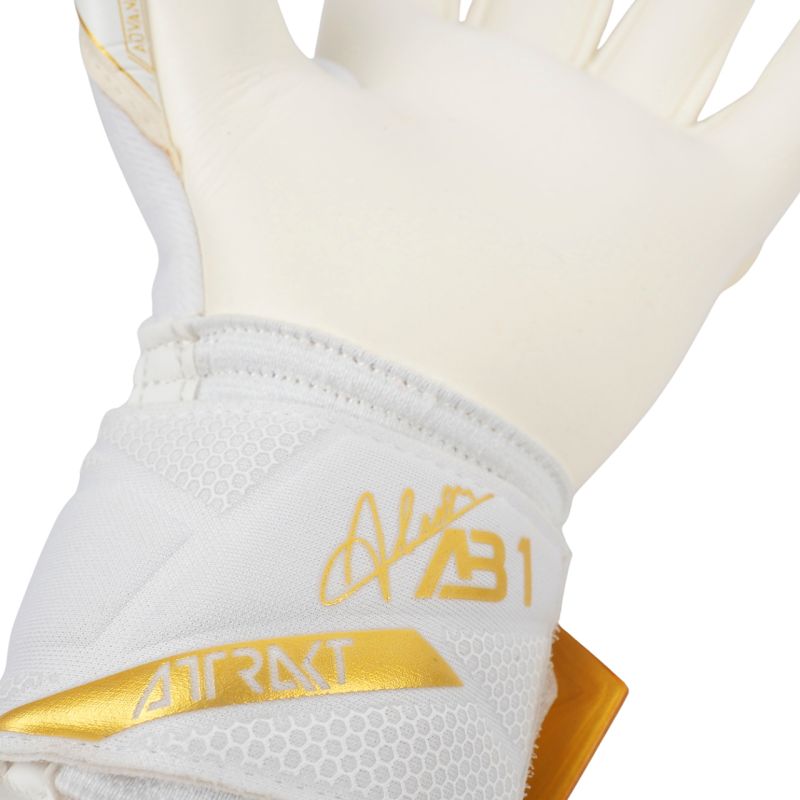 Reusch Attrakt AB1 Advance goalkeeper gloves white 5670002 1130