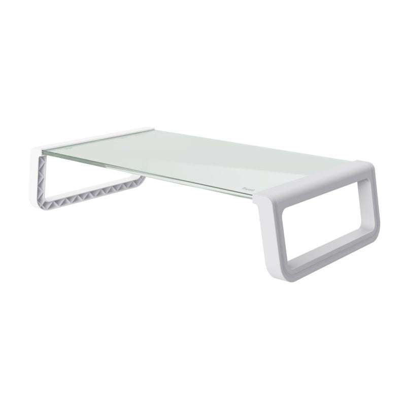 TRUST MONTAGE GLASS MONITOR STAND WHT (25351) In preparation Your Sports Performance
