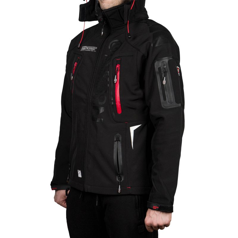 Geographical Norway Techno Softshell M WU6068-GN-BLACK jacket Clothing/Outdoor/Geographical Norway Your Sports Performance