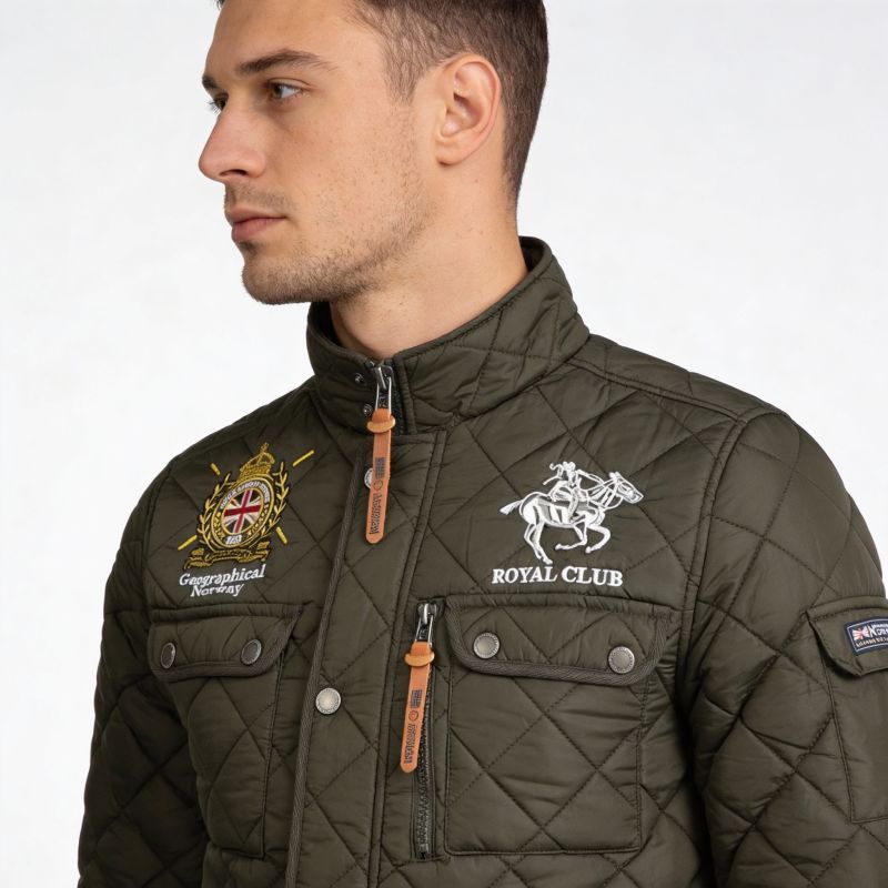 Geographical Norway BELIFICIO MEN 001 KAKI men's jacket (WY4492H/GN-KAKI) Geographical Norway