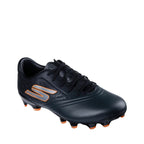 Skechers Razor 1.5 Academy FG Football Boots Black and Orange 252015 BKOR Skechers
