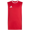 adidas Entrada 26 Sleeveless Jersey Kids' Red KB3937