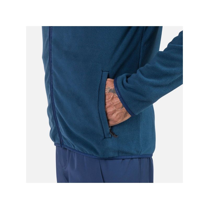 Rossignol Strawpile Fleece Fz Navy Blue Sweatshirt Rossignol