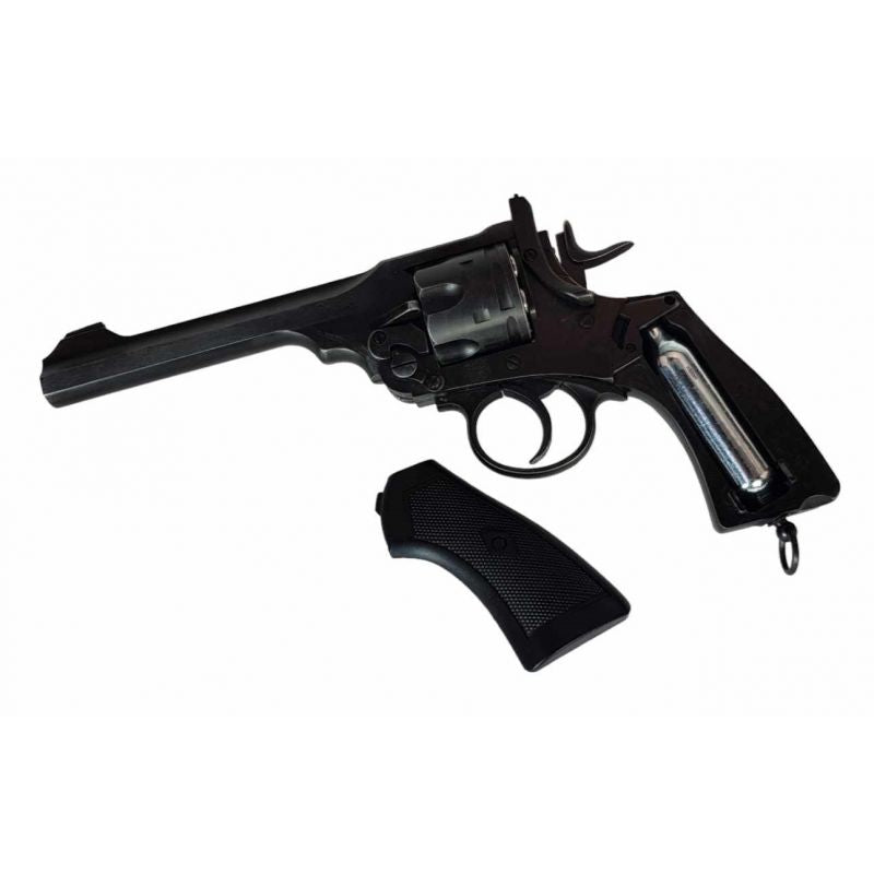 WEBLEY MKVI .455 Service revolver, cal. 5.5 mm, Diabolo, 6-shot cartridges, 6" barrel, CO2 Battlefield Ekp do17J Strzelectwo/Wiatrówki Your Sports Performance