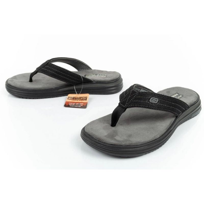Skechers Proven M 204577 BLK flip-flops Footwear/Outdoor/Skechers Skechers