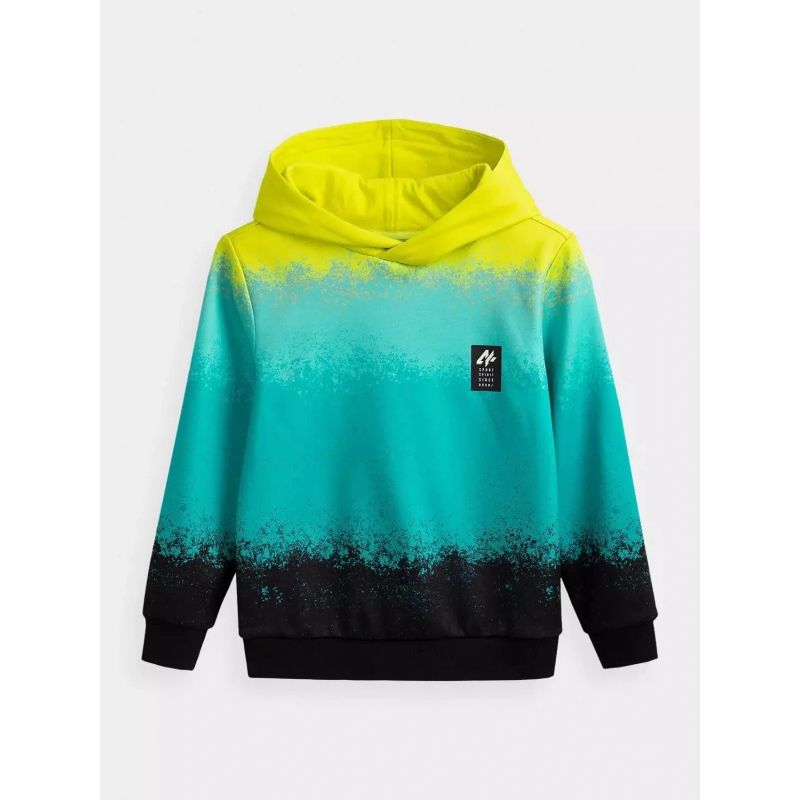 Boy's cotton hoodie 4F 4FJWSS26TSWSM3184-90A