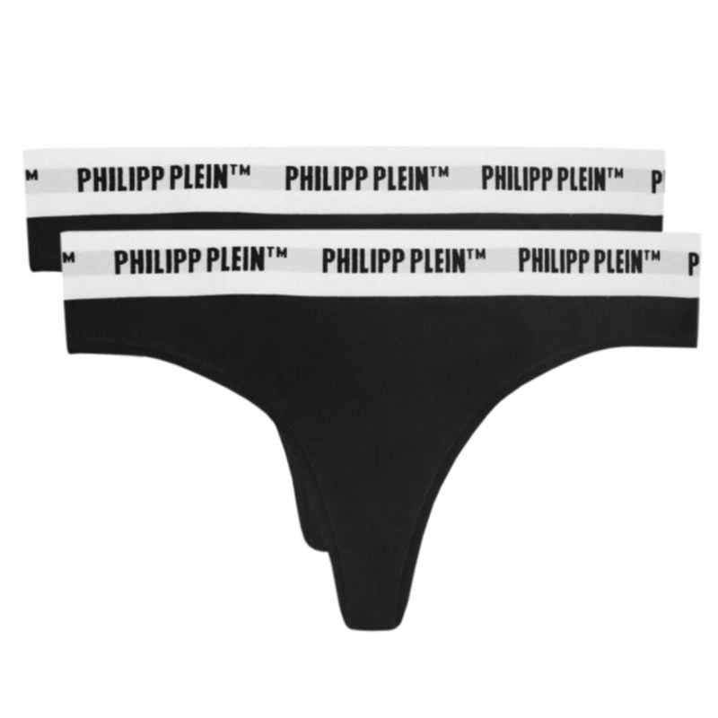 Philipp Plein 2-Pack Tanga W DUPP01 thong Clothing/Lifestyle/Bielizna damska Your Sports Performance