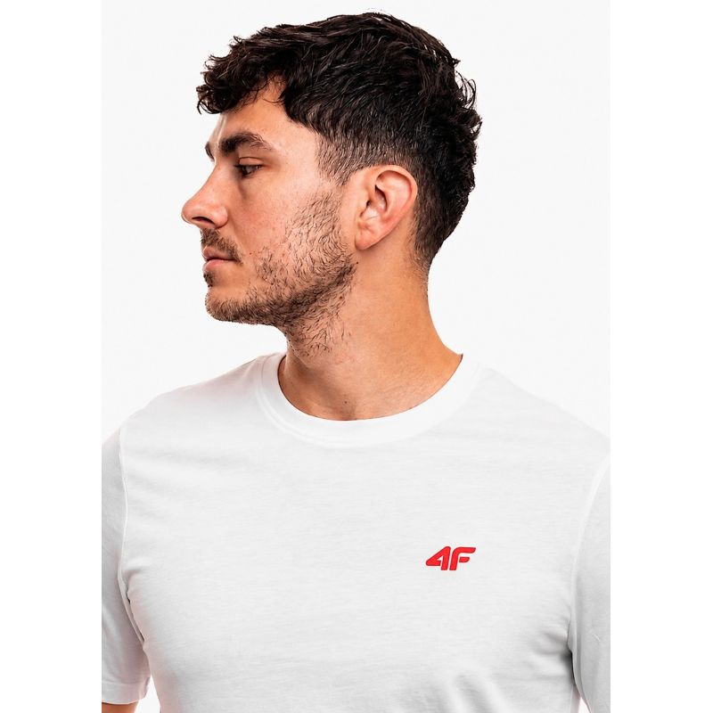 Men's cotton T-shirt 4F 4FWSS26TTSHM4484-10S 4f