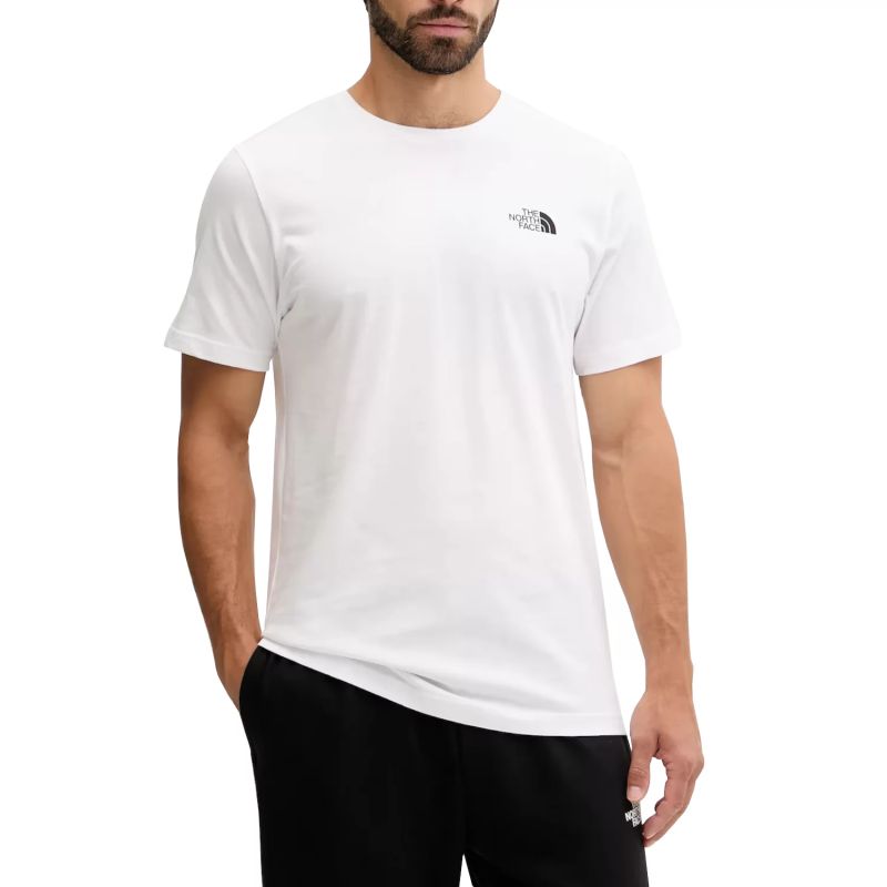 The North Face M Half Dome Photo SS Tee NF0A8EE9FN41 White Clothing North Face
