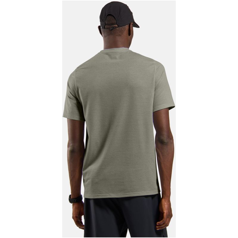 Men's short-sleeve ODLO crew-neck T-shirt ESSENTIAL LINENCOOL, grey