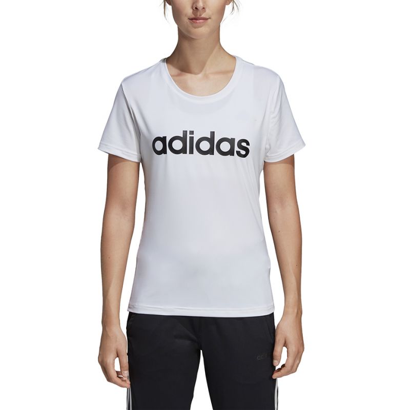 Adidas W D2M Logo Tee W DU2080 Clothing/Training Adidas