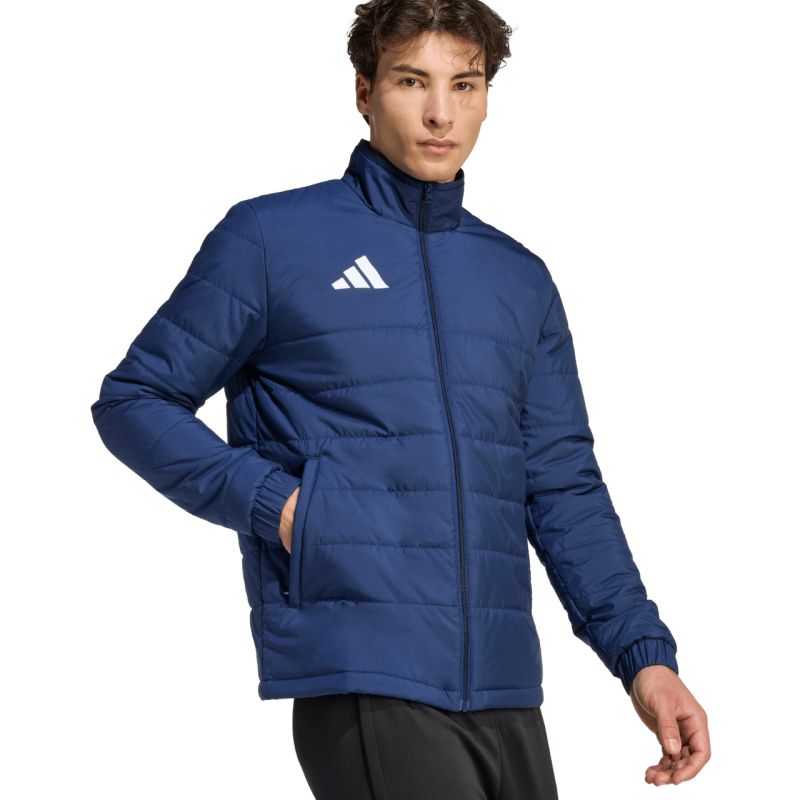 Men's adidas Entrada 26 Light Navy Blue Jacket JZ9142 To be categorized Your Sports Performance
