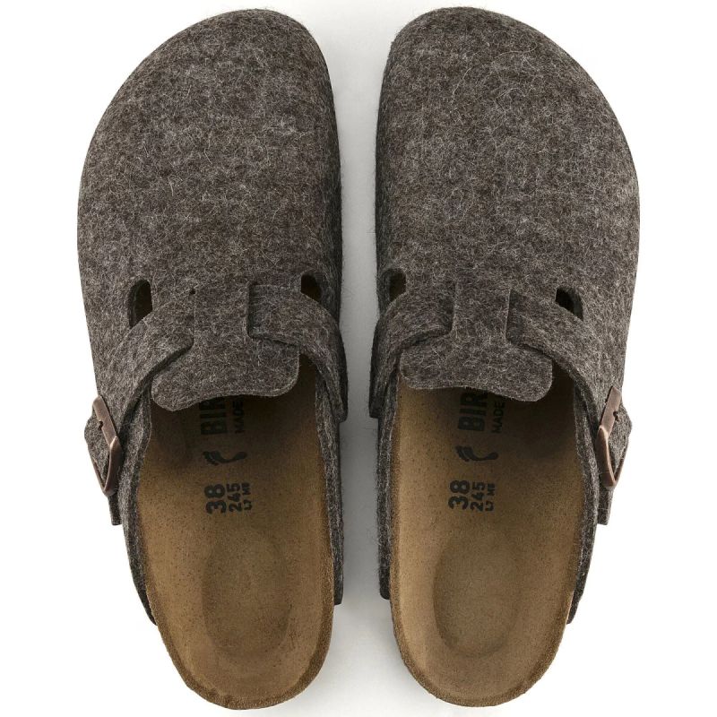 Birkenstock Men's BOSTON BS 0160581 COCOA Clogs (Standard Width) Birkenstock