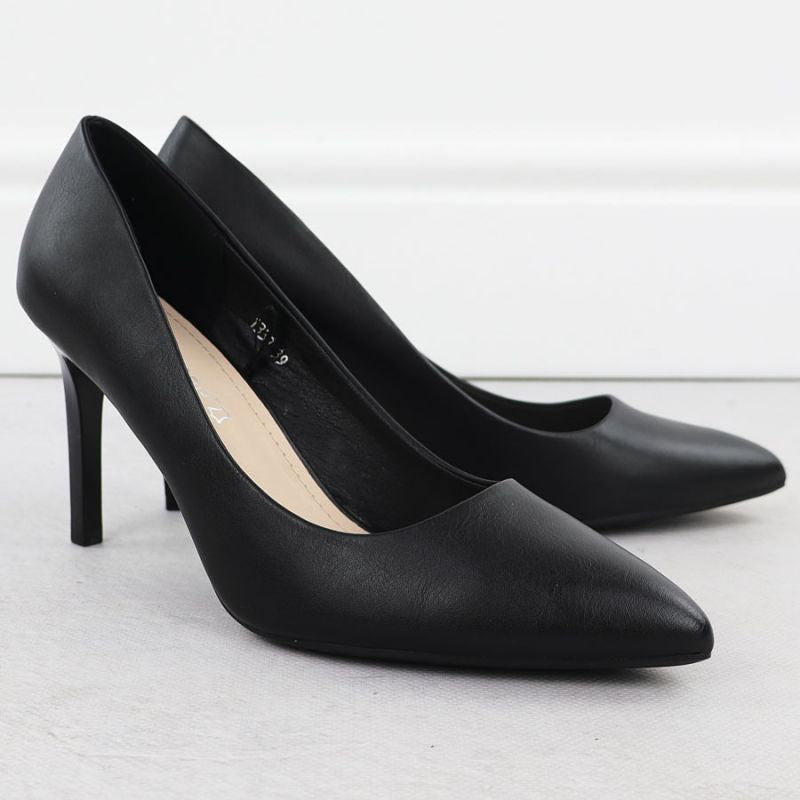 Black high heel pumps Sergio Leone 1339 Footwear Your Sports Performance
