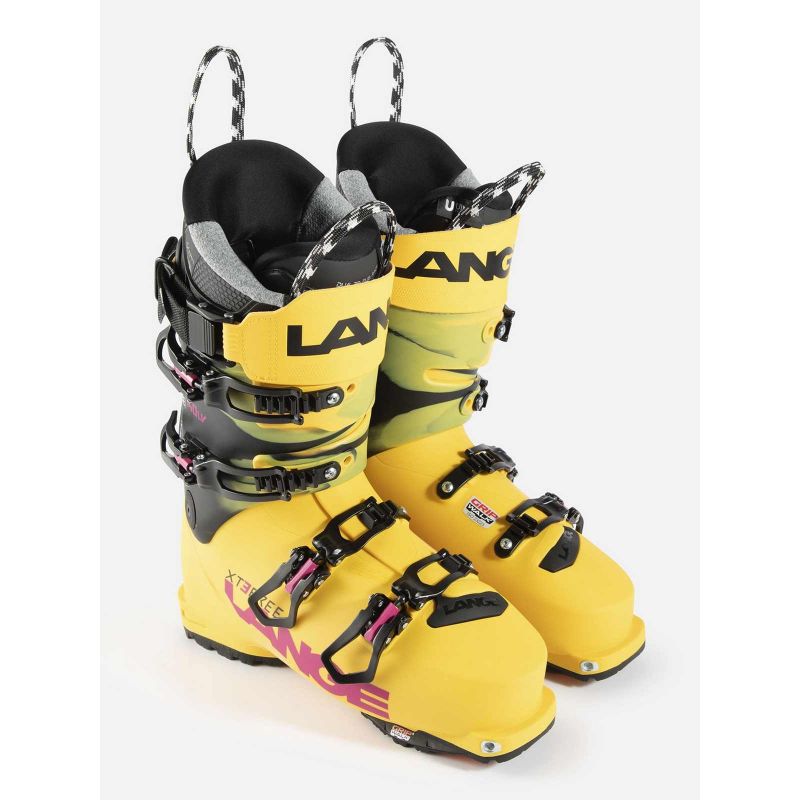 LANGE XT3 FREE 140 PRO MODEL LV GW Mustand Yellow Ski Boots Lange