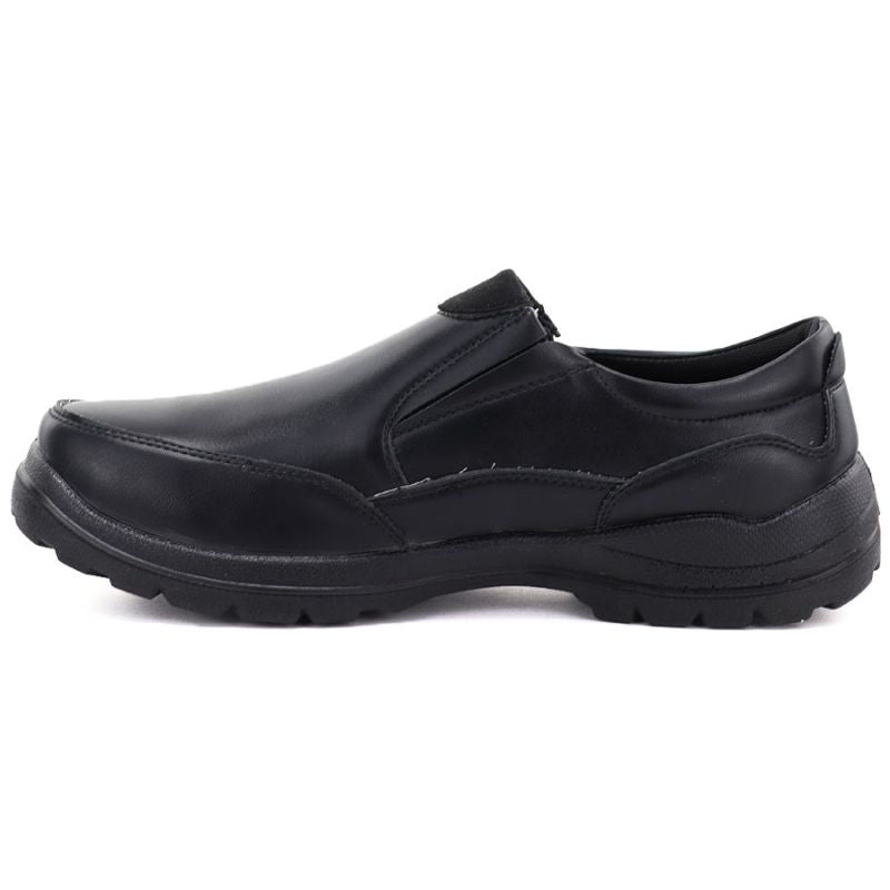 Men's Black Slip-On Shoes Vanhorn Z26-TO90402