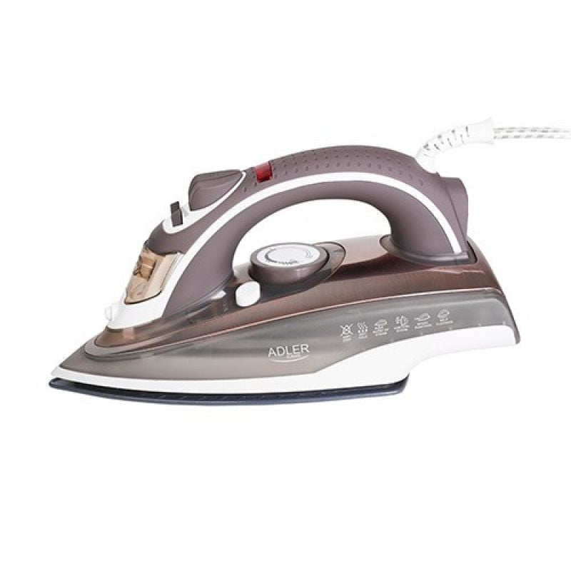 Adler AD 5030 steam iron (3000W; gray) AGD - Produkty/Żelazka i generatory pary Your Sports Performance