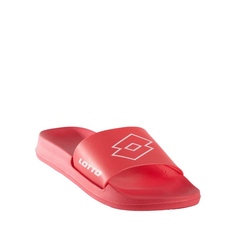 Lotto Lathi Pink and White Slides 2400660U 4010