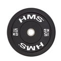 HMS BLACK BUMPER Olympic plate 15 kg BBR15 Accessories/Training equipment Your Sports Performance
