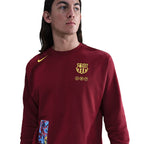 Nike FC Barcelona Club Crew sweatshirt FZ1259-677 Clothing Your Sports Performance