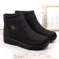 News W EVE437A black wedge snow boots Footwear/Outdoor/News Your Sports Performance