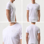 Paul&Shark men's cotton T-shirt white 26411035-10 - classic cut, logo
