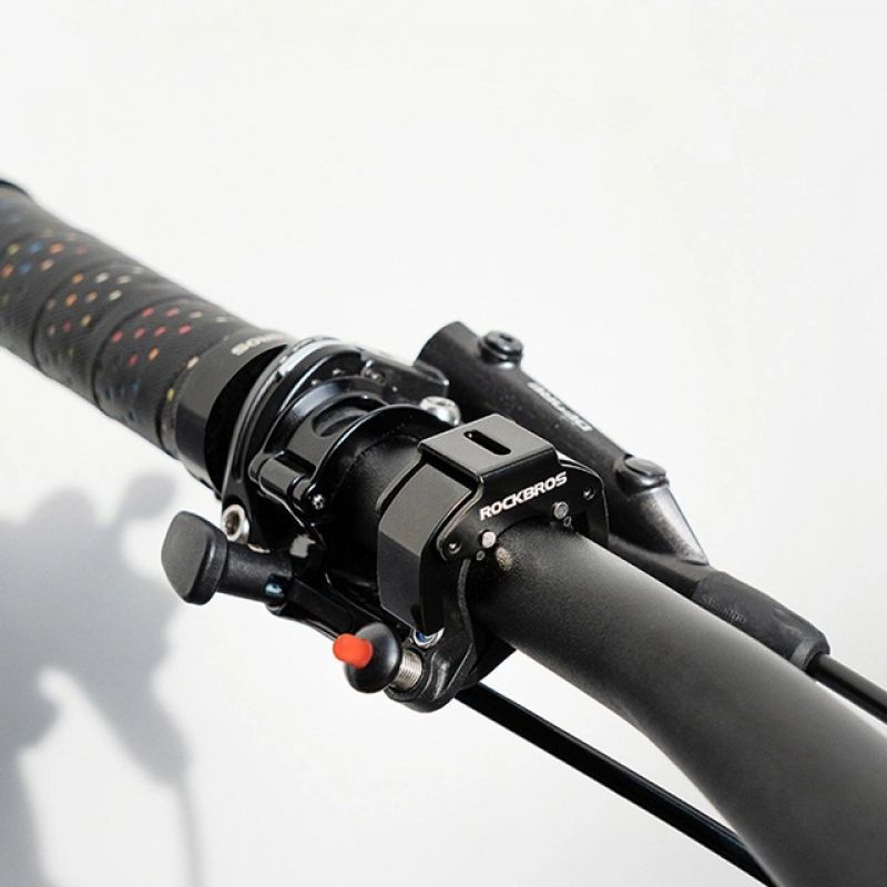 Rockbros 34210006001 C-Shape Bicycle Bell - Black Accessories/Bicycle/Akcesoria rowerowe Your Sports Performance