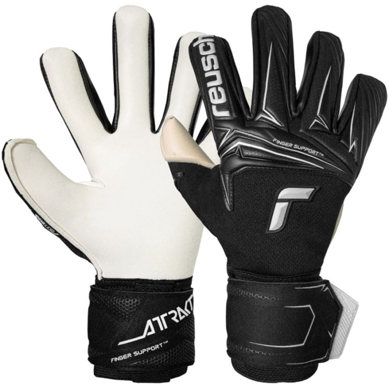 Reusch Attrakt Gold X NC Finger Support Gloves 56 70 960 7701 Reusch