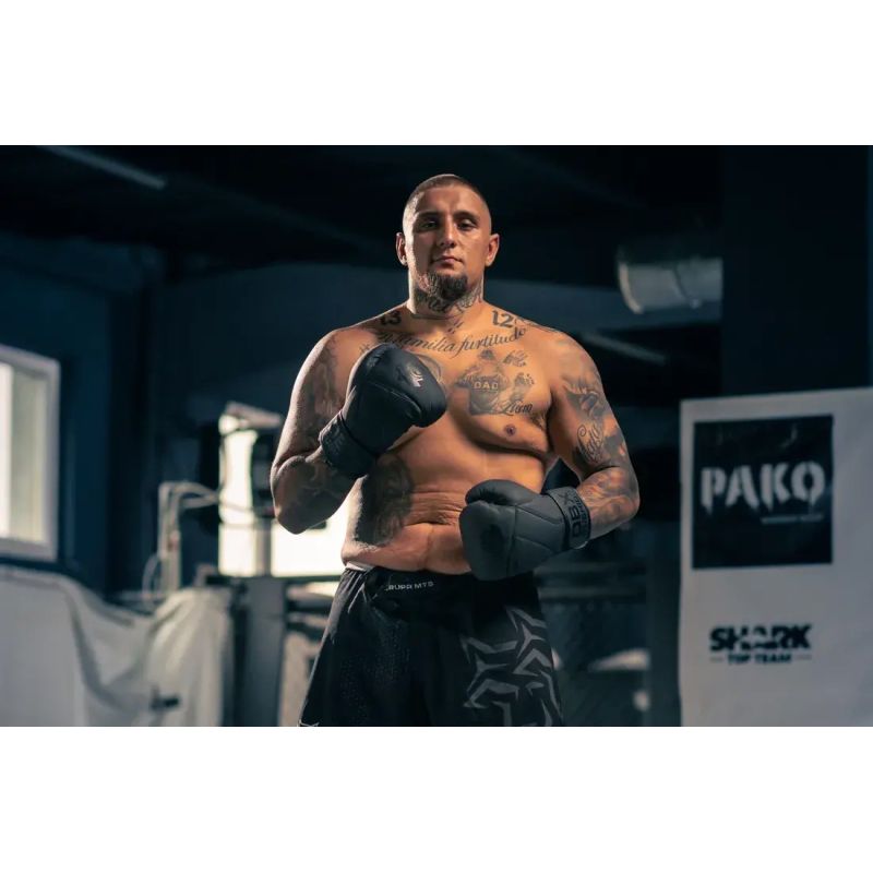 10oz Boxing Gloves - Hammer Black - Valor Series rękawice treningowe Your Sports Performance