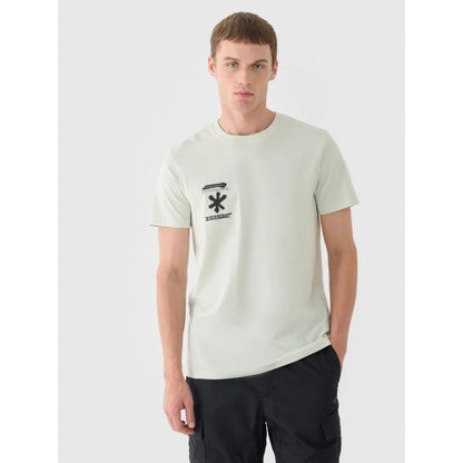 Men's regular printed T-shirt 4F 4FRAW24TTSHM2603-47S 4f