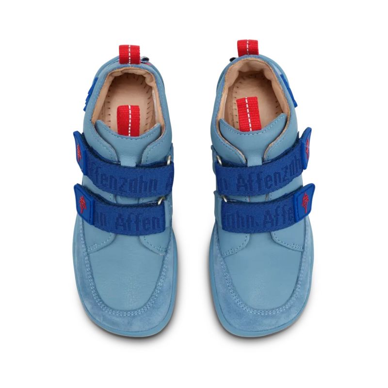 Affenzahn Halbschuh Leder Buddy Shark Jr shoes 00428-30211 Affenzahn