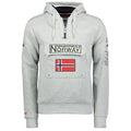 Geographical Norway sweatshirt 3/4 007 M WR059H/GN B-Grey Clothing/Outdoor/Geographical Norway Your Sports Performance